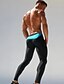 cheap New In-TAUWELL Men&#039;s Running Tights Leggings Compression Pants Athletic Compression Clothing Tights Leggings Patchwork Elastane Fitness Gym Workout Running Exercise Breathable Quick Dry Sweat-wicking Sport