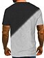 preiswerte T-Shirts &amp; Tank Tops für Herren-Herrn Alltag T-shirt Grafik Tier Kurzarm Oberteile Rundhalsausschnitt Schwarz / Sommer