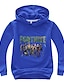 cheap Hoodies &amp; Sweatshirts-Kids Boys&#039; Active Print Long Sleeve Hoodie &amp; Sweatshirt Yellow