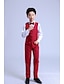 זול סטים-בנים תלת מימד אחיד סט של בגדים שרוול ארוך בסיסי פוליאסטר ילדים רגיל