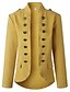 cheap Women&#039;s Coats &amp; Trench Coats-Women&#039;s Winter V Neck Coat Long Solid Colored Daily Yellow Red Army Green S M L XL