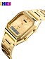 levne Chytré hodinky-SKMEI Inteligentní hodinky Digitální Moderní styl Sportovní 30 m Voděodolné Hodinky na běžné nošení Cool Analog - Digitál Na běžné nošení Módní - Růžové zlato Černá / Stříbrná Zlatá