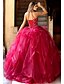 cheap Prom Dresses-A-Line Elegant Prom Formal Evening Dress Jewel Neck Sleeveless Floor Length Tulle with Crystals 2021
