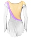 cheap Figure Skating-Figure Skating Dress Women&#039;s Girls&#039; Ice Skating Dress Outfits Yan pink Violet White / White Open Back Spandex High Elasticity Training Skating Wear Handmade Solid Colored Classic Crystal / Rhinestone