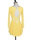 Χαμηλού Κόστους Φορέματα Πατινάζ, Παντελόνια &amp; Τζάκετ-Φόρεμα για φιγούρες πατινάζ Γυναικεία Κοριτσίστικα Patinaj Φορέματα Σύνολα Ανοικτό Κίτρινο Ανοικτό Βυσσινί Σκούρο μωβ Δίχτυ Σπαντέξ Υψηλή Ελαστικότητα Επίδοση Εξάσκηση Επαγγελματική Ενδυμασία πατινάζ