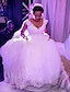 baratos Vestidos de Casamento-Sensual Formal Vestidos de noiva De Baile Decote V Alças Cauda Capela Renda Vestidos de noiva Com Miçangas Apliques 2023