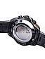お買い得  機械式腕時計-FORSINING 男性用 機械式時計 ドレスウォッチ 大きめ文字盤 防水 2タイムゾーン 日にち ステンレス 腕時計