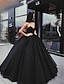 cheap Wedding Dresses-Engagement Gothic Wedding Dresses in Color Black Wedding Dresses Ball Gown Sweetheart Strapless Floor Length Satin Bridal Gowns With Draping 2024