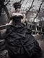 cheap Wedding Dresses-Engagement Gothic Wedding Dresses Ball Gown Off Shoulder Cap Sleeve Court Train Satin Bridal Gowns With Lace Ruched 2024