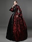 cheap Historical &amp; Vintage Costumes-Maria Antonietta Victorian Medieval 18th Century Cocktail Dress Vintage Dress Dress Party Costume Masquerade Prom Dress Women&#039;s Lace Costume Vintage Cosplay Party Prom Long Sleeve Long Length Ball