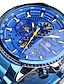 abordables Montres Mécaniques Homme-FORSINING Homme Montre Mécanique Montre Chic Habillée Grand Cadran Imperméable Double Fuseaux Horaires Date du jour Acier Inoxydable Suivre