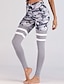 cheap Leggings-Women&#039;s Sporty Sweatpants Pants Camouflage Mid Waist Slim Gray S M L XL