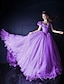 cheap Evening Dresses-Ball Gown Celebrity Style Holiday Cocktail Party Formal Evening Dress V Neck Sleeveless Chapel Train Organza Tulle Charmeuse with Beading Ruffles Flower 2020