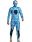 cheap Wetsuits &amp; Diving Suits-MYLEDI Men&#039;s Full Wetsuit 3mm SCR Neoprene Diving Suit Thermal Warm UPF50+ Quick Dry High Elasticity Long Sleeve 2 Piece Hooded - Swimming Diving Surfing Scuba Camo / Camouflage Autumn / Fall Spring