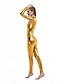 abordables Trajes Zentai-Trajes Zentai Traje de cosplay Catsuit Adulto Látex Licra Spándex Disfraces de Cosplay Género Hombre Mujer Color sólido Navidad Víspera de Todos los Santos Carnaval / Traje de piel / Alta elasticidad