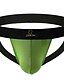 cheap Men&#039;s Briefs Underwear-Men&#039;s Normal Cut Out G-string Underwear Stretchy Low Waist Modal 1 PC Green M
