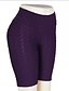 cheap Yoga Shorts &amp; Bikers-Women&#039;s Green Purple Pink Mid Waist Sports Print Sports Solid Colored S M L XL / Slim