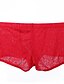 cheap Men&#039;s Exotic Underwear-Men&#039;s Normal Lace Boxers Underwear Stretchy Low Waist 1 PC Green S