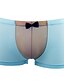cheap Men&#039;s Exotic Underwear-Men&#039;s Normal Basic Boxers Underwear Stretchy Low Waist 1 PC Light Blue M