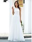 cheap Wedding Dresses-Beach Wedding Dresses A-Line Scoop Neck Sleeveless Floor Length Lace Bridal Gowns With Lace 2024