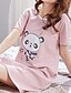 cheap Pajamas &amp; Loungewear-Women&#039;s Polyester / Cotton Normal Round Neck Chemises &amp; Gowns Pajamas Geometric