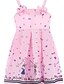cheap Dresses-Kids Little Girls&#039; Dress Cartoon Pink Light Blue Dresses