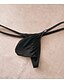 preiswerte Exotische Herrenunterwäsche-Herren 1 Stück Grundlegend G-String Unterwäsche - Normal Niedrige Taillenlinie Hellblau Weiß Schwarz M L XL