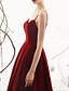 cheap Cocktail Dresses-A-Line Elegant Wedding Guest Cocktail Party Valentine&#039;s Day Dress Sweetheart Neckline Sleeveless Ankle Length Satin with Pleats 2022