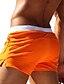 cheap Men&#039;s Swimwear-Men&#039;s Swimwear Bikini Beach Bottom Bottoms Swimsuit Lace up Print Tropical Light Blue Black Orange Red Navy Blue Bathing Suits Sporty