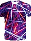 cheap Men&#039;s 3D T-shirts-Men&#039;s T shirt Tee Designer Summer Graphic Abstract Plus Size Short Sleeve Round Neck Daily Print Clothing Clothes Designer Green White Purple