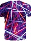 cheap Men&#039;s 3D T-shirts-Men&#039;s T shirt Tee Designer Summer Graphic Abstract Plus Size Short Sleeve Round Neck Daily Print Clothing Clothes Designer Green White Purple