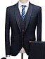 baratos Tuxedo Suits-Homens Casamento Moderno Notch / Paletó Fino Comum 1 Botão