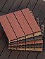 ieftine Instrumente și îmbunătățirea locuințelor-pardoseală din lemn de plastic pentru exterior tip de protecție a mediului lemn podea compozit exterior pardoseală din lemn ecologic anticoroziv 1 buc 30 * 30cm
