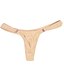 billiga Underkläder för män-Herr Vanligt Grundläggande G-string-underkläder Elastisk Låg Midja 1 st. Ljusblå M