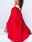זול שמלות ערב-שני חלקים שמלות נשף בלוק צבע שמלה ארוסים ערב רישמי עד הריצפה ללא שרוולים צוואר הלטר סאטן עם קפלים 2023