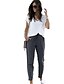 cheap Women&#039;s Pants-Women&#039;s Basic Sophisticated Chinos Pants Solid Colored Dark Gray