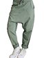 cheap Women&#039;s Pants-Women&#039;s Basic Cotton Loose Harem Pants Solid Colored Army Green Gray