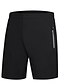 cheap Men&#039;s Pants-Men&#039;s Sporty Basic Breathable Outdoor Sports Daily Weekend Sweatpants Shorts Pants Print Solid Colored Knee Length Sporty Black Navy Blue Gray