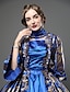 お買い得  ヒストリカル＆ビンテージコスチューム-Rococo Victorian Cocktail Dress Vintage Dress Dress Party Costume Masquerade Prom Dress Plus Size Long Length Plus Size Women&#039;s Ball Gown Plus Size Party Prom Dress