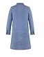 cheap Mini Dresses-Women&#039;s Denim Shirt Dress Blue Long Sleeve Pure Color Winter Fall Shirt Collar Hot Casual Fall Dress S M L XL XXL 3XL / Winter Dress