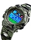 Недорогие Кварцевые часы-цифровые часы для аналоговых цифровых модных водных детей светодиодные электронные цифровые часы секундомер часы время детские спортивные часы 30 м водонепроницаемые наручные часы для мальчиков