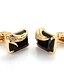 cheap Men&#039;s Accessories-Cufflinks Fashion Brooch Jewelry Black Red Blue For Gift Daily