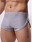 cheap Men&#039;s Exotic Underwear-Men&#039;s 1 Piece Basic Boxers Underwear - Normal Low Waist White Black Brown S M L