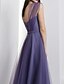 cheap Evening Dresses-A-Line Evening Gown Vintage Dress Engagement Ankle Length Sleeveless Sweetheart Tulle with Pleats 2023