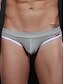 cheap Men&#039;s Exotic Underwear-Men&#039;s 1 Piece Basic G-string Underwear - Normal Low Waist Yellow Gray S M L