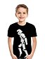 お買い得  Ｔシャツ＆シャツ-子供 男の子 Tシャツ Ｔシャツ 半袖 カラーブロック 子供達 トップの ストリートファッション ホワイト ブラック ブルー