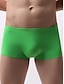 cheap Men&#039;s Boxers Underwear-Men&#039;s Normal Basic Boxers Underwear Stretchy Mid Waist 1 PC Blue S