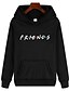 cheap Women&#039;s Hoodies &amp; Sweatshirts-Women&#039;s Hoodie Graphic Text Letter Basic Hoodies Sweatshirts  White Black Purple