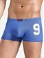 cheap Men&#039;s Exotic Underwear-Men&#039;s 1 Piece Print Boxers Underwear - Normal Low Waist White Black Blue S M L