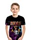 cheap Tees &amp; Shirts-Kids Boys&#039; T shirt Tee Short Sleeve Animal Children Tops Streetwear Black Blue Yellow